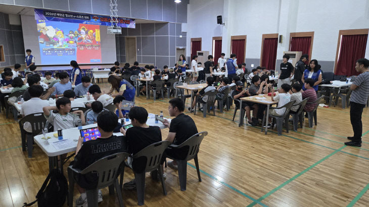3. 청소년 e-스포츠 대회 본선 현장