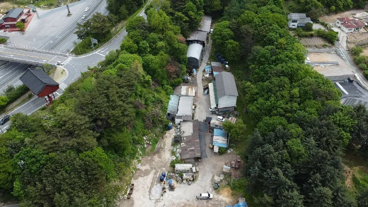 백운 모정리 백운숯가마