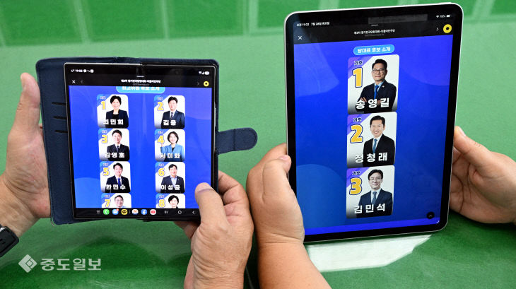 20260728-민주당 전당대회 당원투표 시작2