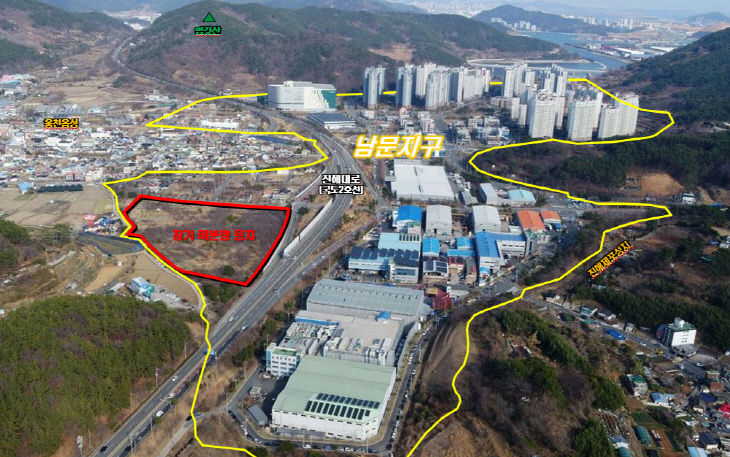 (사진) 부산진해경제자유구역 남문지구