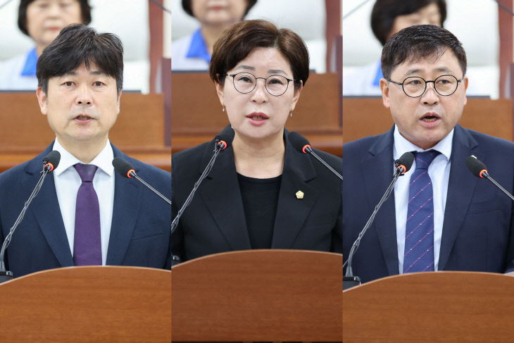 사진(5분발언 김종호,오수연,이승욱 의원)