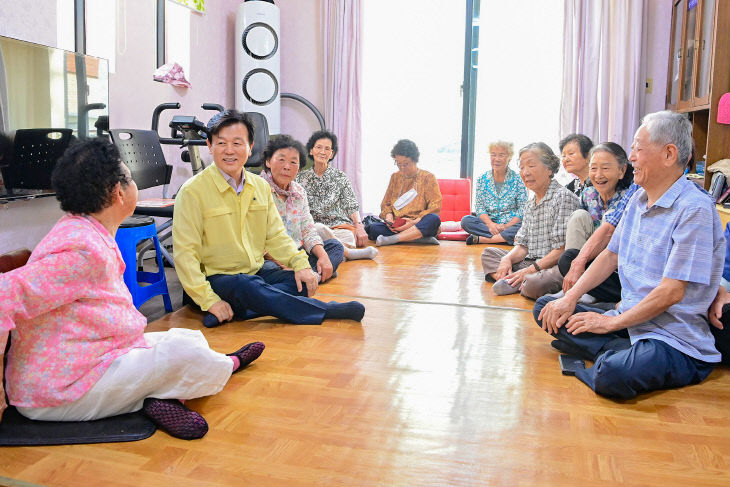 조규일 진주시장, ‘폭염 취약지역’ 현장점검 나서
