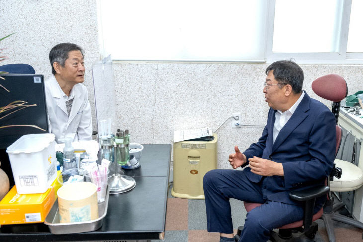 폐업 위기‘수산의원’살리기 현장 간담회 개최