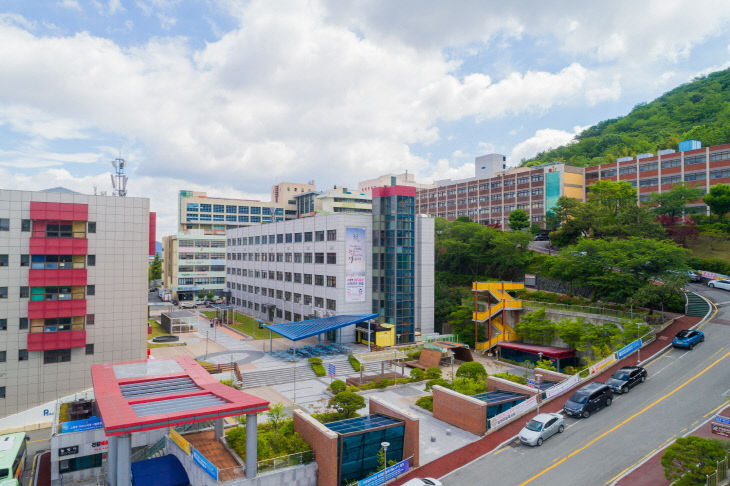 동의과학대 전경