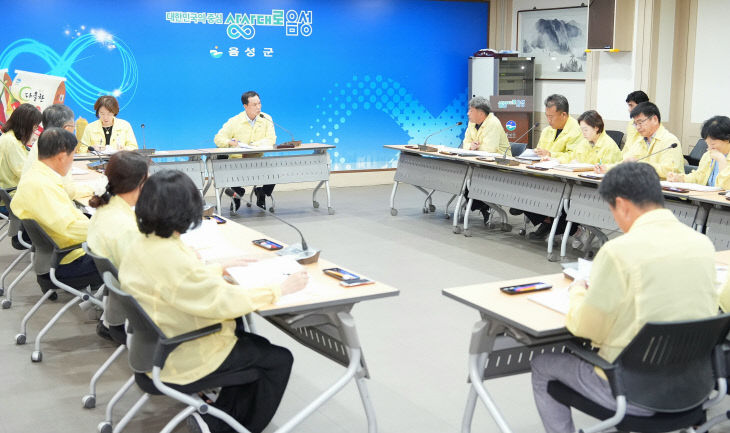 1_‘가마솥 폭염’ 속 군민 안전 확보 최우선...음성군, 폭염대