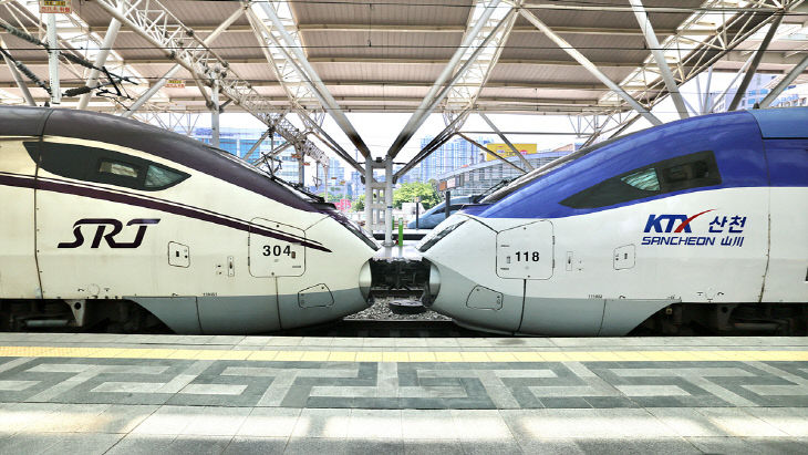 [이미지] KTX-SRT 연결