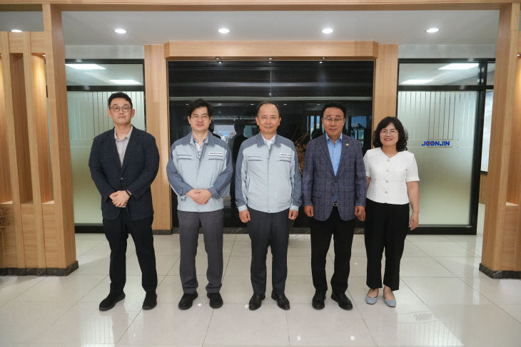 (사진) (주)전진엔텍 방문 및 현장간담회 진행