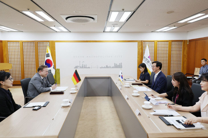 부산시, 주한독일대사 접견