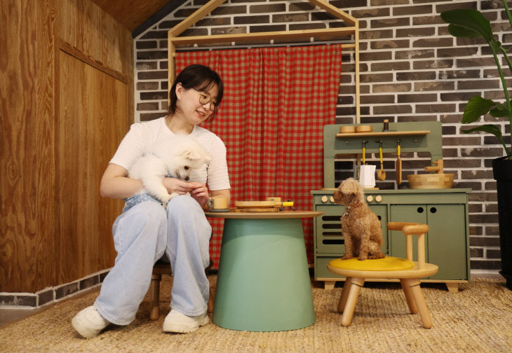 1. 반려동물 동반 가능 숙소 이용 모습2