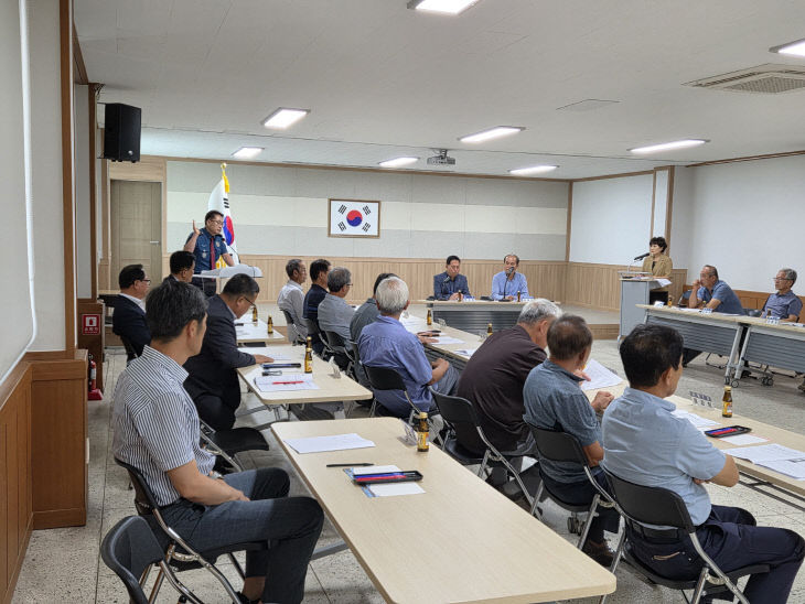 대술신양파출소 현장 간담회 사진