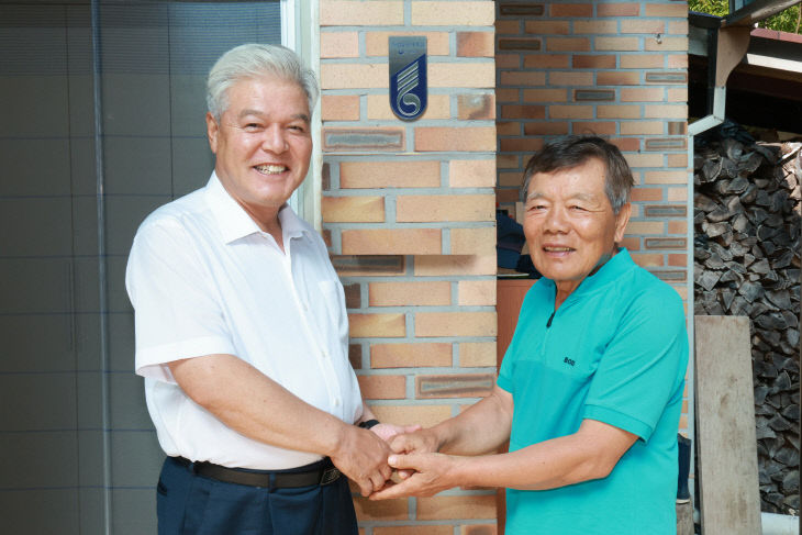 문정우 금산군수, 독립유공자 유족 위문 방문