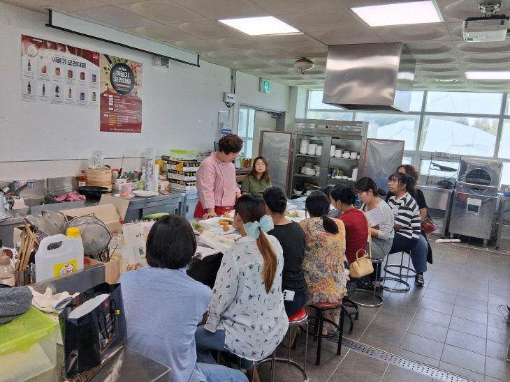 다문화 외국인 대상 한식조리기능사 과정 개강 사진1