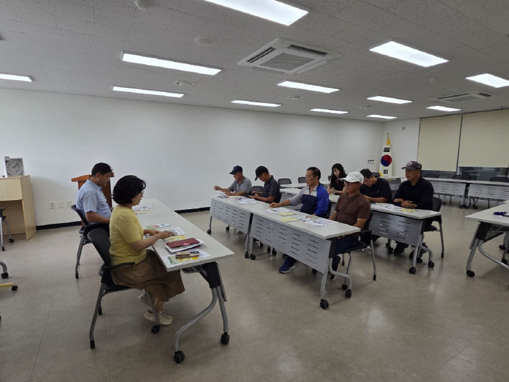 길상면, 올바른 분리배출 정착위한 현장 교육 실시