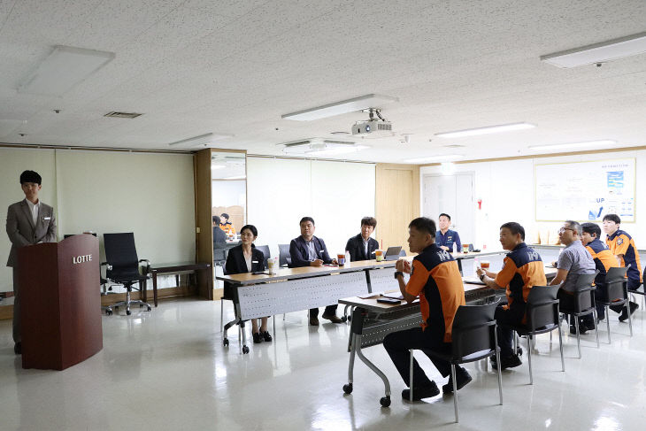 롯데백화점 일산점 화재안전컨설팅 사진 자료
