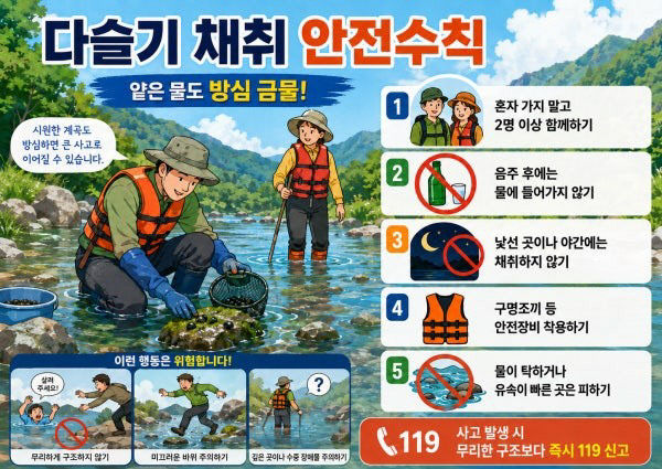 괴산소방서 다슬기