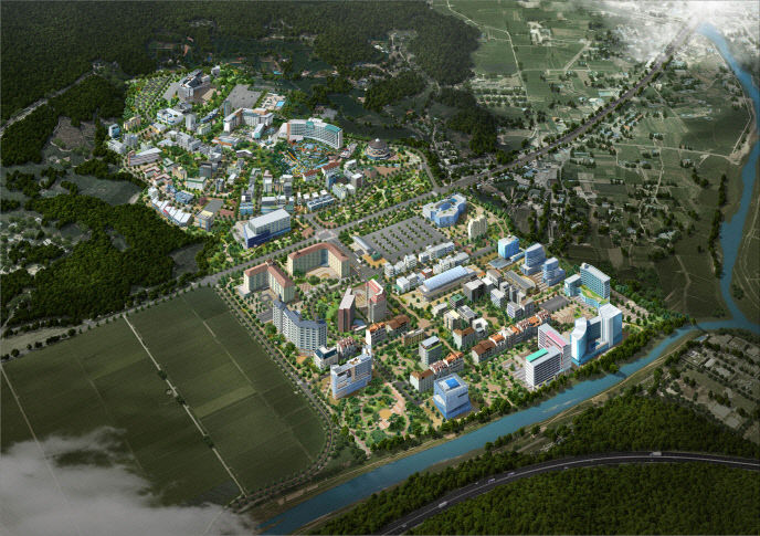 1.덕산온천관광지 조감도