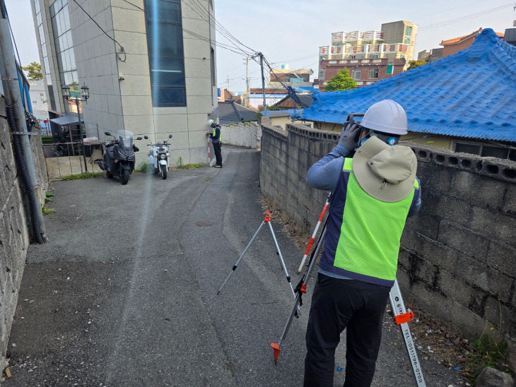 해운대구 지적재조사측량