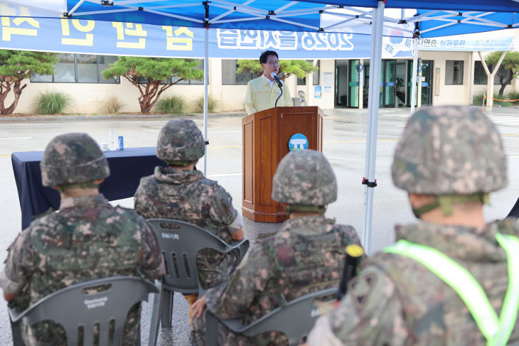 고창군 을지연습 실제훈련(1)