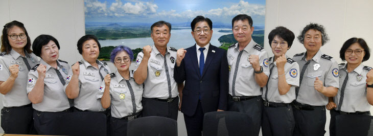 자율방범대 정담회 개최1