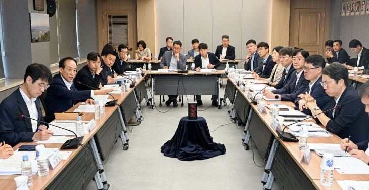 대구시 간부회의 사진