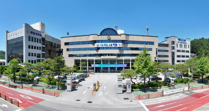 설치비 전액 지원(시청 청사 사진)
