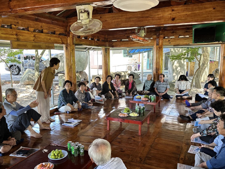 아산면, 마을 좌담회(2)