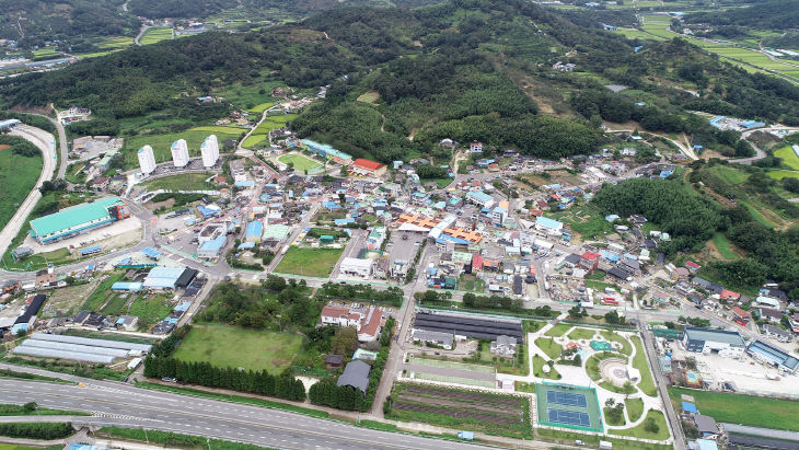 단성면 전경