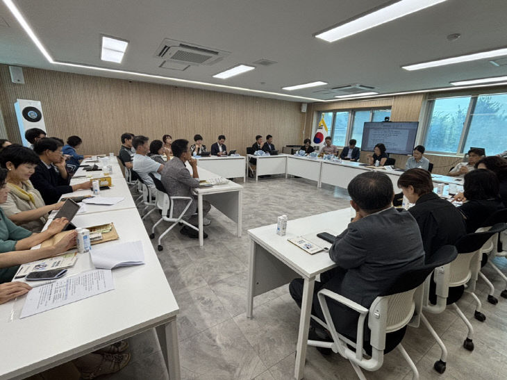 공주교육지원청 2학기 교(원)장 회의 개최 사진