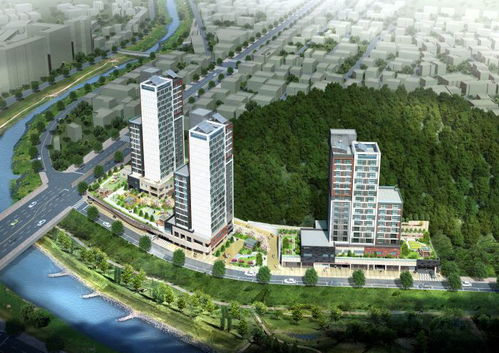 [사진 1] 광명너부대 공공임대주택 조감도