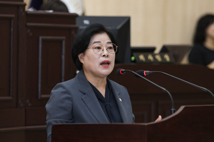 예산군의회 이정순 위원장