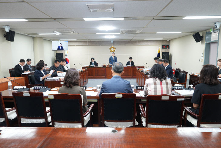 음성군의회 정례의원 간담회