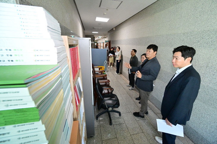의회사무처, 청사 근무환경 개선 위해 현장 점검
