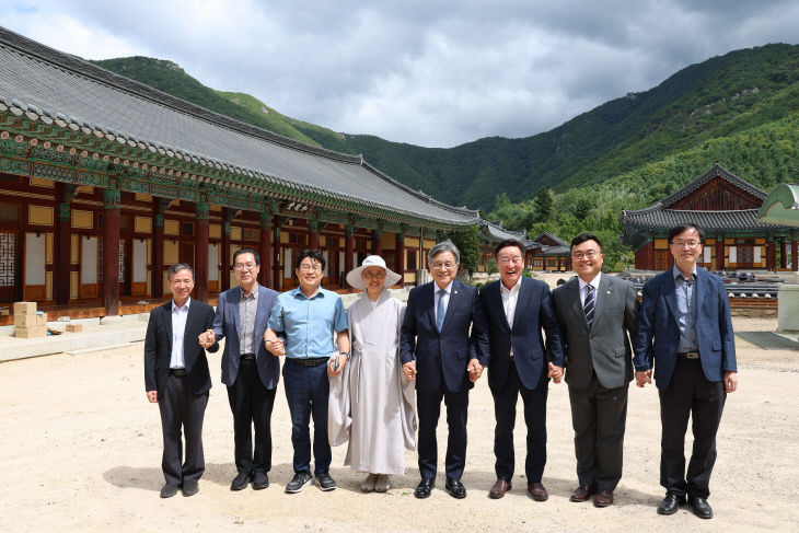 국가유산 현안사업 국비 지원 요청.(운문사)