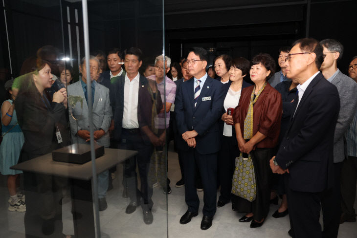 고창군, 고인돌박물관 _국보순회전-농경문청동기_ 개막식(2)