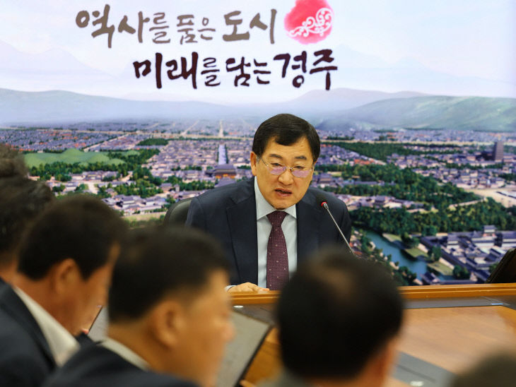 주낙영 경주시장 추석 보름 앞두고 민생 챙기기 총력