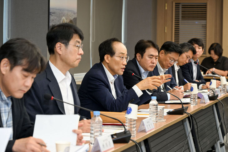 대구시 간부회의 사진
