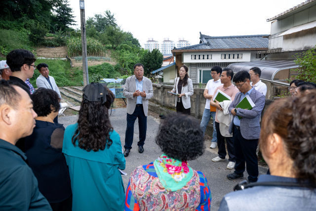 이상천 제천시장, 고질·복합민원 현장 찾아 해결책 모색