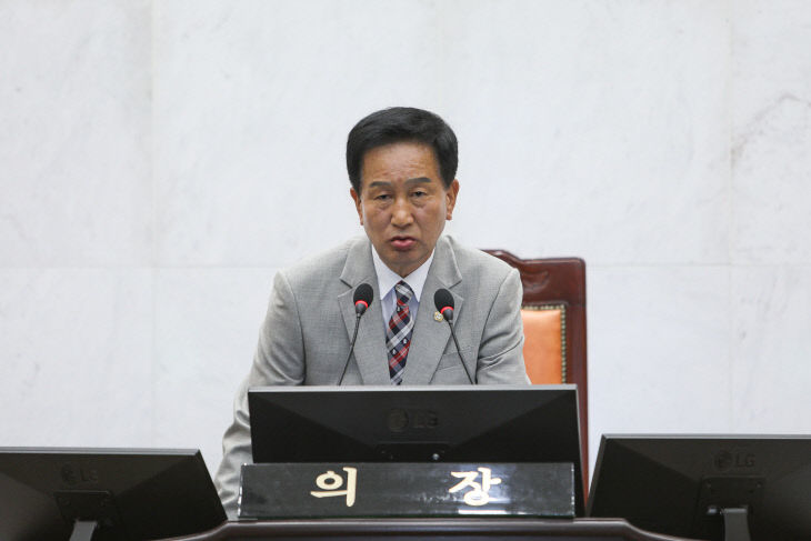 예산군의회 박중수 의장