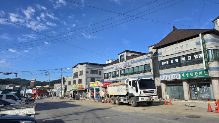 살수시설부족으로 비산먼지