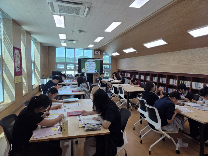 우성중학교 공부메이트 운영 사진 (2)