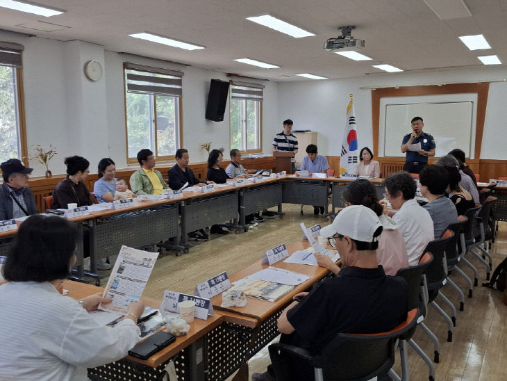(구와동)3.고양시 원신동 통장협의회, 9월 2차 통장회의 개최
