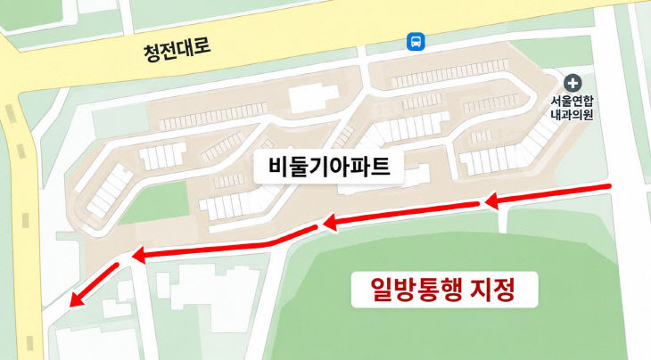 제천시, 의림대로34길 일방통행 지정