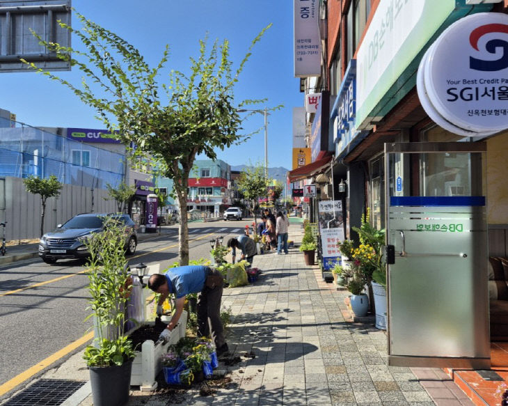 사진3) 한뼘정원 관련 사진 (2)