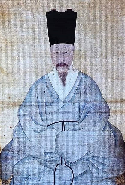 서포 김만중 영정
