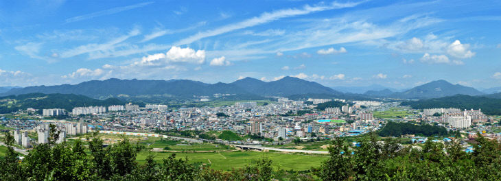 제천시 전경