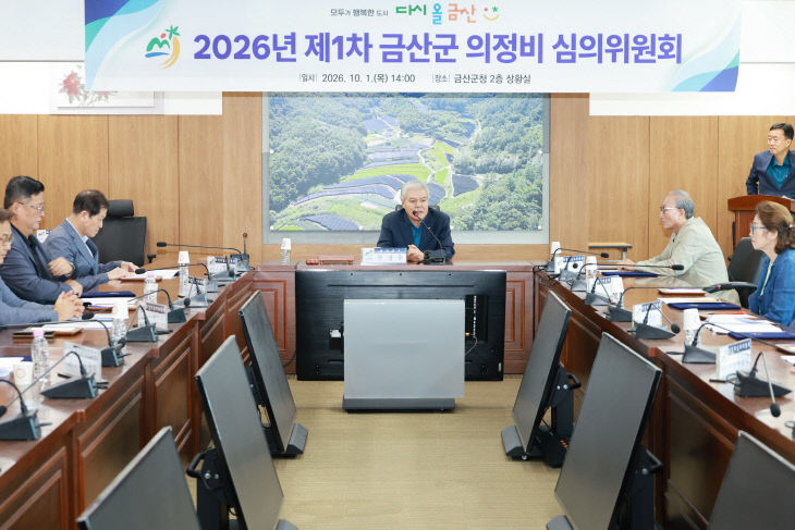 금산군의정비심의위원회, 제10대 금산군의회 의원 의정비 의결