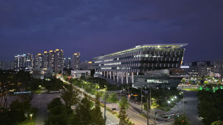 세종시청사 야경