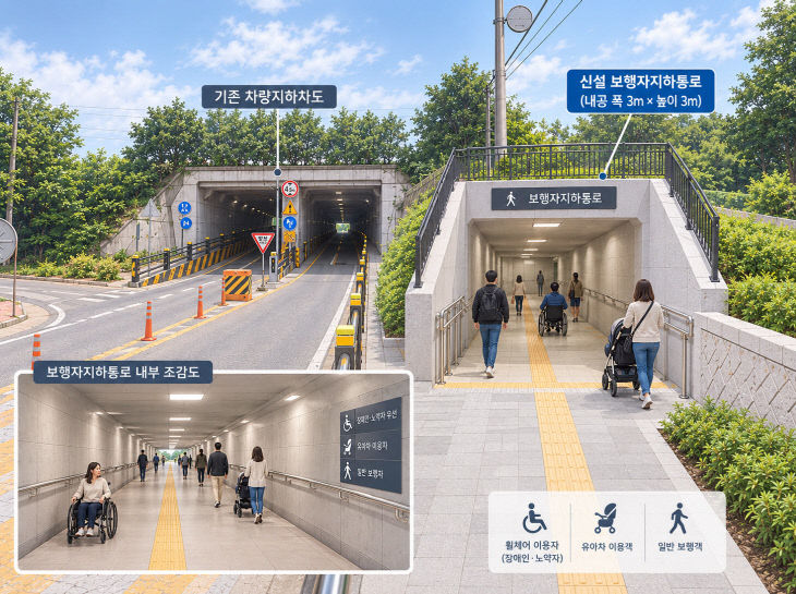 통로박스 조감도