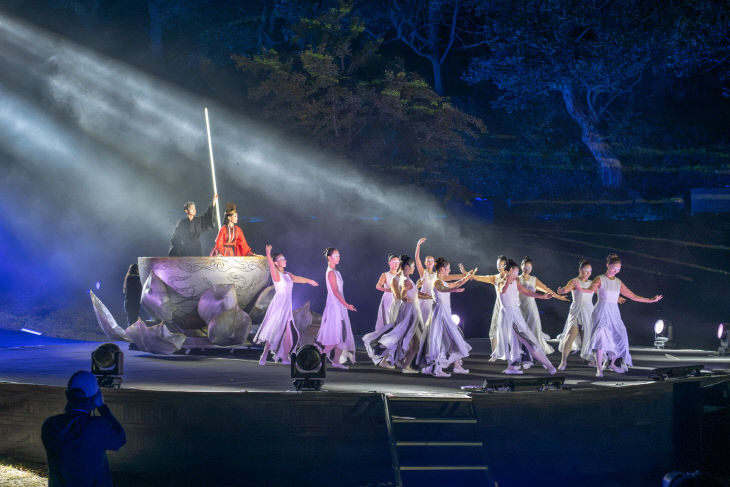 공산성 실경 공연 접경  (1)