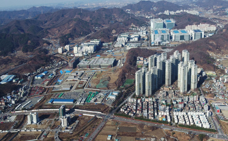 1. 아산시, 산업단지 조성 속도